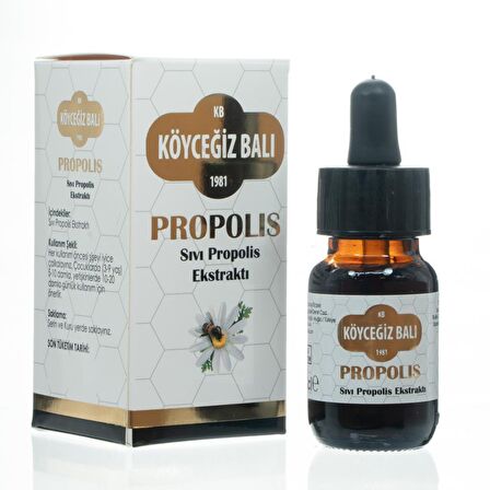 Kb Köyceğiz Balı Sıvı Propolis Ekstraktı 20 ML