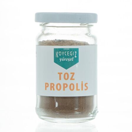 Kb Köyceğiz Balı Toz Propolis 50 G Cam Kavanoz