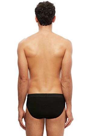 Kom Ariel 2'li Erkek Siyah Slip