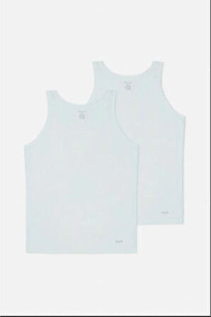 Scott Askılı 2'li Erkek Atlet - Gri