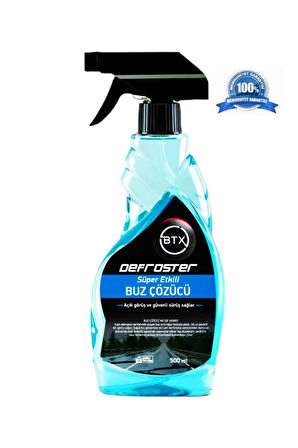 Buz Çözücü Sprey 500 ml 2'li Mini Cam Çekçek Hediyeli