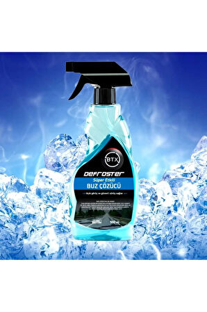 Buz Çözücü Sprey 500 ml 2'li Mini Cam Çekçek Hediyeli