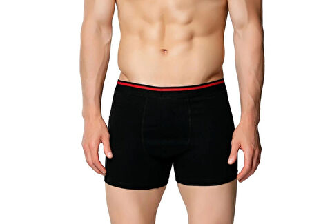 SEDEF YILDIZI 1013 ERKEK LİKRALI BOXER 3"LÜ PAKET