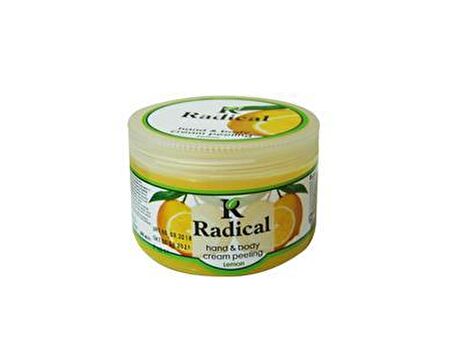 RADİCAL EL-VÜCUT KREM PEELİNG 300ML LİMON