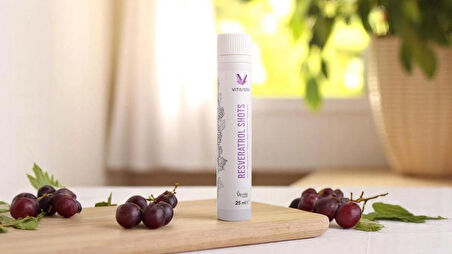 Vitisfera Resveratrol Shot Orman Meyveleri Aromalı 20x25 ml