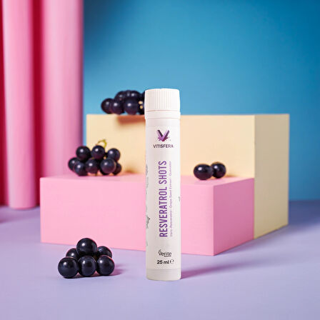 Vitisfera Resveratrol Shot Orman Meyveleri Aromalı 20x25 ml