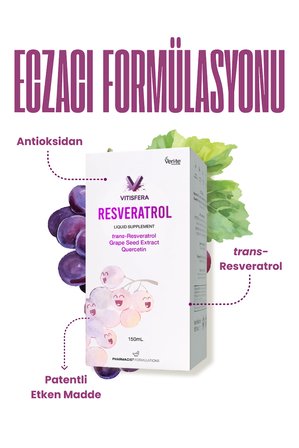 Vitisfera Resveratrol Şurup Orman Meyveleri Aromalı 150 ml