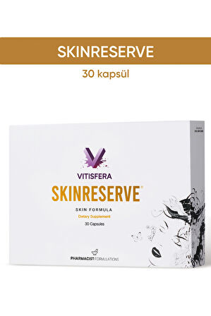 Vitisfera SkinReserve 30 Kapsül- Cüce Palmiye Ekstresi, Hayıt Ekstresi, Multivitamin ve Multimineral