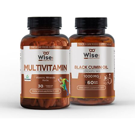 WiseLab Multivitamin + Çörek Otu Yağı