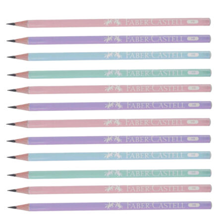 Faber-Castell Şövalye Pastel HB Yuvarlak Kurşun Kalem 12 Adet