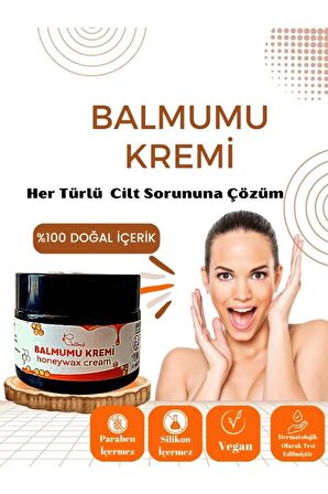 Yüz Aydınlatıcı - Onarıcı - Bal Mumu Kremi