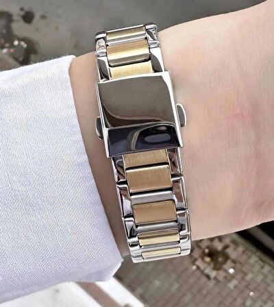 Ferrucci Çelik Kordon Şık Kadın Kol Saati