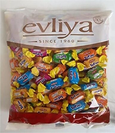 EVLİYA FAVORİ ELEGAN MEYV.YUMUŞAK ŞEKER 1KG*6