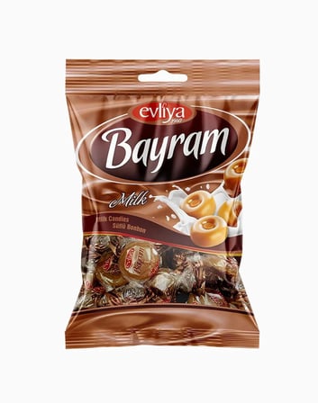 Evliya Şekerleme Bayram Sütlü Bonbon Şeker 350 gr