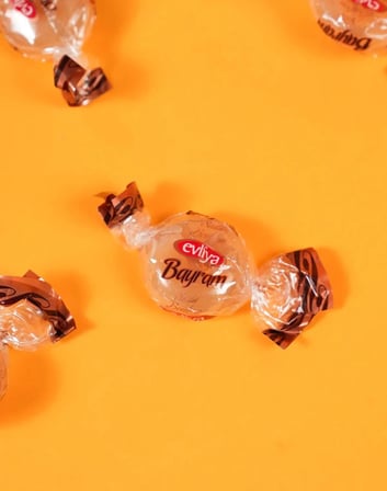 Evliya Şekerleme Bayram Sütlü Bonbon Şeker 350 gr