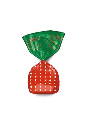 Çilekli Torbacık Sert Şeker 350 gr