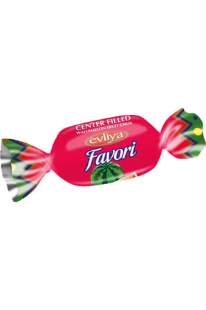 Favori Karpuz Aromalı Dolgulu Şeker 350 gr