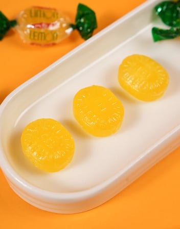 Lemon Limon Aromalı Sert Şeker 350 Gr.