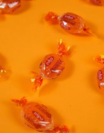 Orange Portakallı Sert Şeker 350G