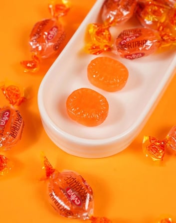 Orange Portakallı Sert Şeker 350G