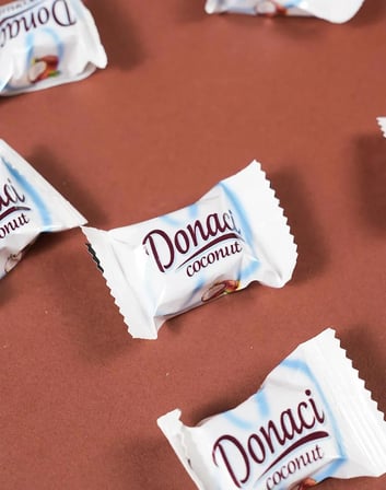 Evliya Şekerleme- Donacı Hindistan Cevizli Çikolata Kaplamalı 1 Kg.