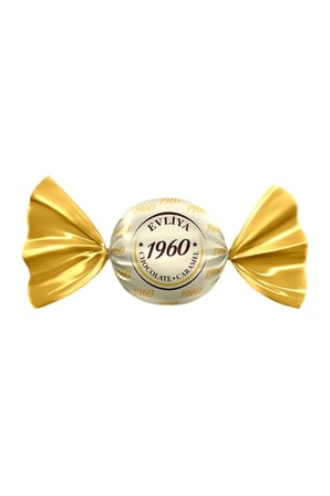 1960 Caramel Dolgulu Çikolata Quadro Poşet 1 Kg.
