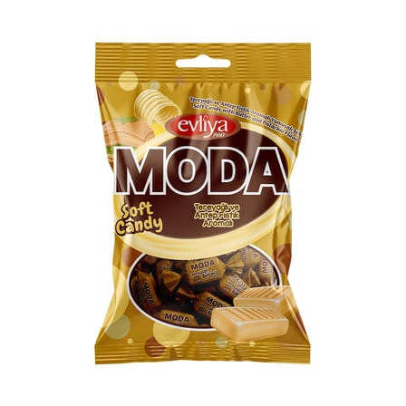 Moda Tereyağlı ve Baklava Aromalı Yumuşak Şeker 350g