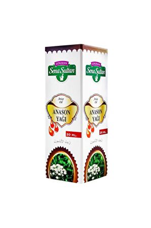 Lokman sena sultan Saf Anason yağı 20ml 