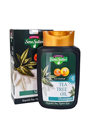 Lokman sena sultan Kepekli Saç tipleri için Tea Tree Oıl şampuan 400 ml