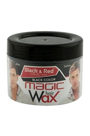 Black and Red Magic Wax 100 ml Siyah