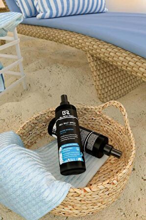 Black Red Sea Salt Spray Orta Tutuşlu Hacimlendirici Anti UV Deniz Tuzu Saç Spreyi 200 Ml