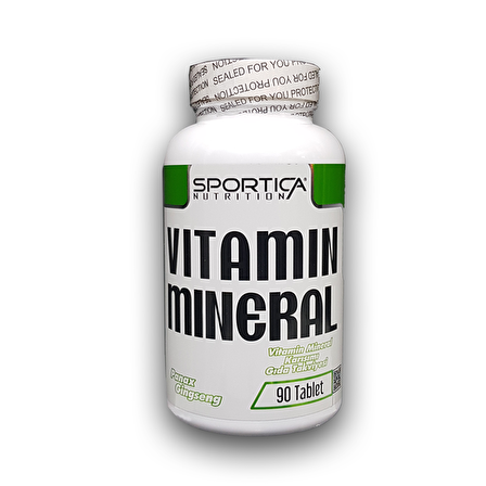 Sportica Nutrition Vitamin Mineral 90 Tablet