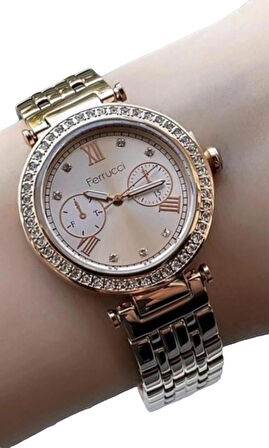 Çelik Jübile Kordon Tasarım Model Kadın Kol Saati+%100 Çelik Kolye Hediye