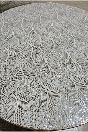 3’lü PVC Sehpa Örtüsü Takımı – Çeyizlik Su Geçirmez, Leke Tutmaz, Şık Tasarım