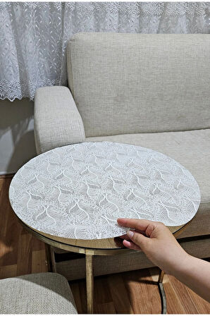 3’lü PVC Sehpa Örtüsü Takımı – Çeyizlik Su Geçirmez, Leke Tutmaz, Şık Tasarım