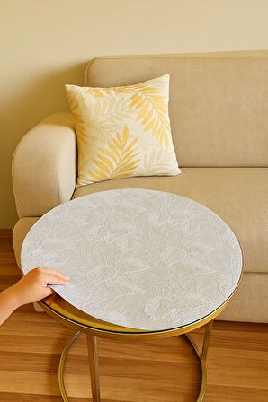 3’lü Sehpa Örtüsü Seti Kaymaz Leke Tutmaz Şık Modern Tasarım Salon ve Oturma Odası Lüks Çeyizlik