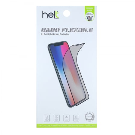 Helt Huawei P9 Lite Uyumlu Ön Koruma Nano Ekran Koruyucu (Siyah) VR-8731
