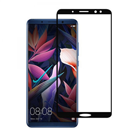 Huawei Mate 10 Pro Uyumlu Ön Koruma Nano Ekran Koruyucu (Siyah)