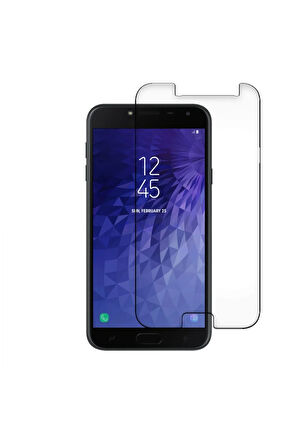 Samsung Galaxy J4 Plus Uyumlu Kılıf Dostu Cam Ekran Koruyucu