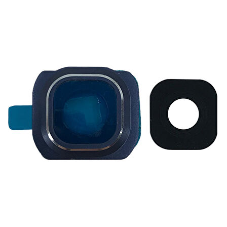 Teknonet Samsung Galaxy G920 S6 Uyumlu Çerçeveli Kamera Camı VR-11212