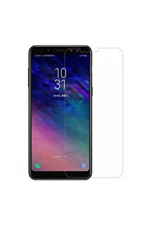 Samsung Galaxy A9 2018 Uyumlu Kılıf Dostu Cam Ekran Koruyucu