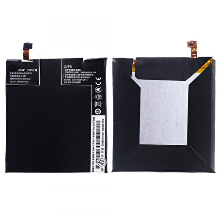 Teknonet Xiaomi Mi 3 Uyumlu Nettech BM31 3000 MAh Batarya NT-28354