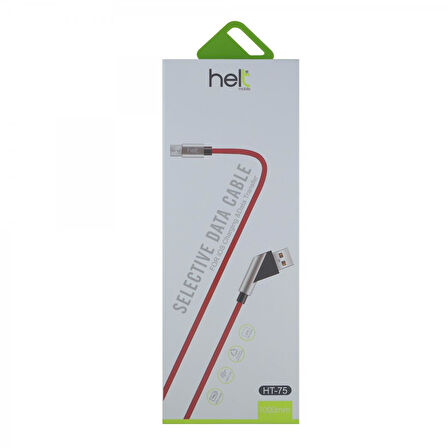 Helt HT-75 İp Örgü 100 Cm Micro Şarj ve Data Kablosu VR-3135