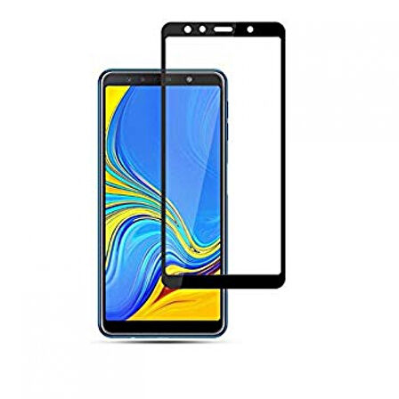 Huawei P20 Lite Uyumlu Ön Koruma Seramik Nano Ekran Koruyucu (Siyah)