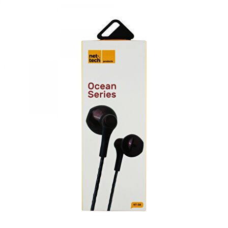 Nettech NT-38 3.5 Jack Girişli Kulak İçi Kulaklık (Kırmızı)