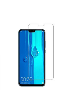 Huawei Y9 2019 Uyumlu Kılıf Dostu Cam Ekran Koruyucu