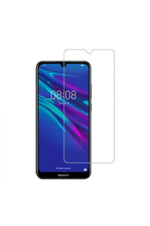 Huawei Y6 2019 Uyumlu Kılıf Dostu Cam Ekran Koruyucu