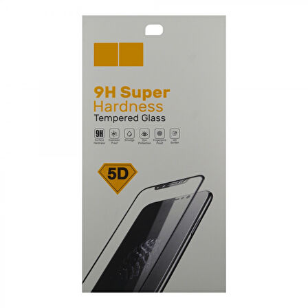 Samsung Galaxy A70 Uyumlu Ön Koruma Temperli Cam Ekran Koruyucu (Siyah)