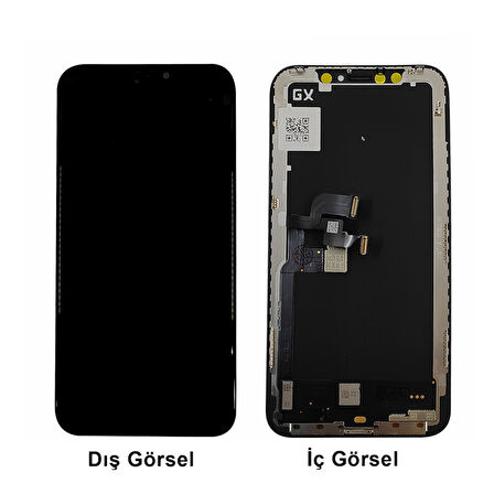 Teknonet Apple iPhone X Uyumlu GX Oled Lcd+Dokunmatik+Çıtalı VR-15445