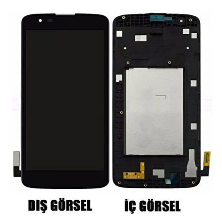 Teknonet LG K8 (K350) Uyumlu AA Kalite Lcd+Dokunmatik+Çıtalı VR-15487